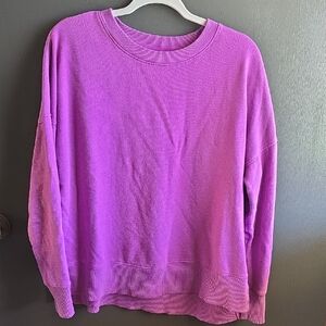 Time And Tru Purple Women's Sweatshirt